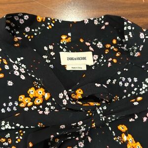Zadig & Voltaire Like New blouse floral size M